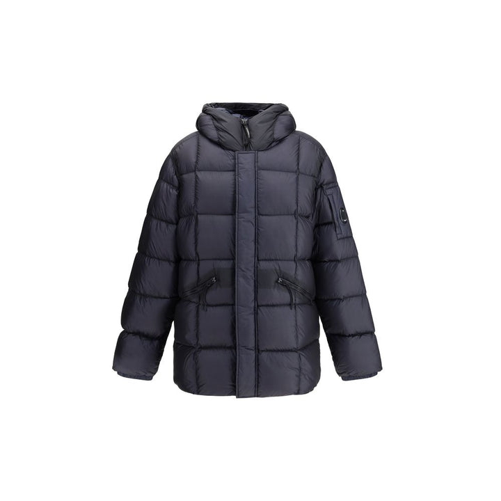 C.P. Company Blue Nylon Full-Length Jacket