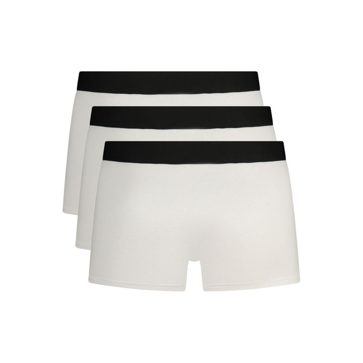 Bikkembergs White Cotton Underwear