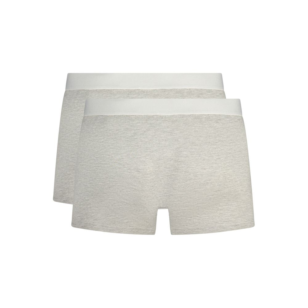 Trussardi Gray Cotton Underwear