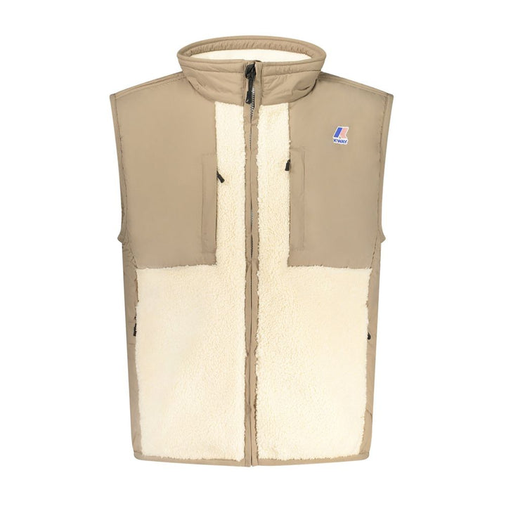 K-WAY Beige Polyamide Jackets & Coat