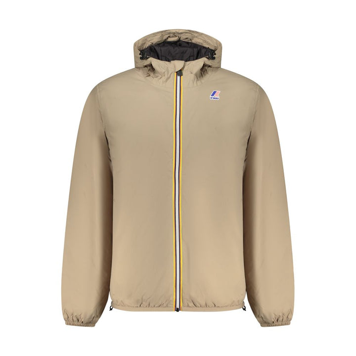 K-WAY Beige Polyamide Jackets & Coat