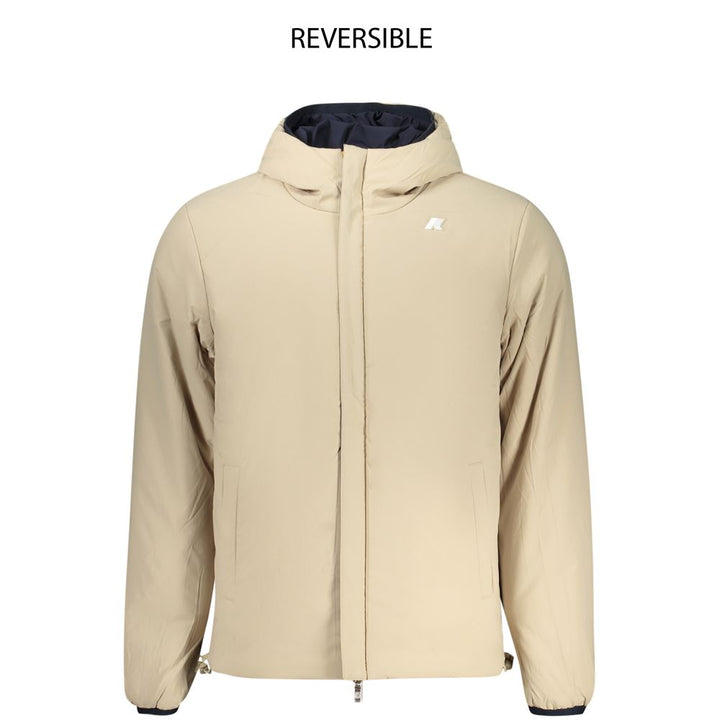 K-WAY Blue Nylon Jackets & Coat