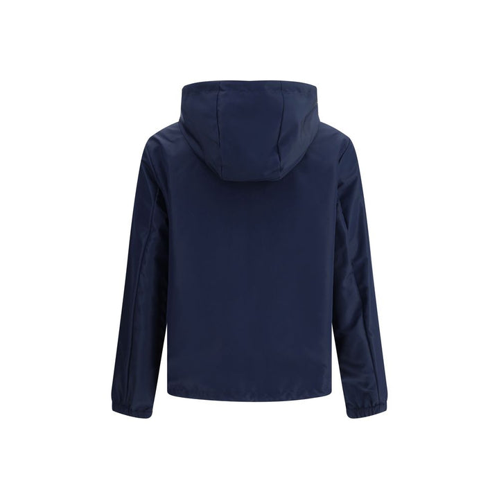 Fendi Blue Polyester Shell Jacket