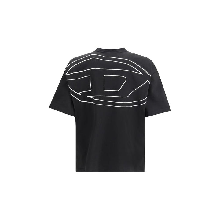 Diesel Black Cotton T-Shirt