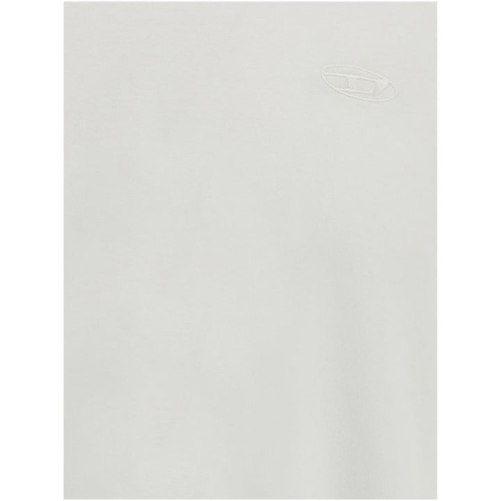 Diesel White Cotton T-Shirt
