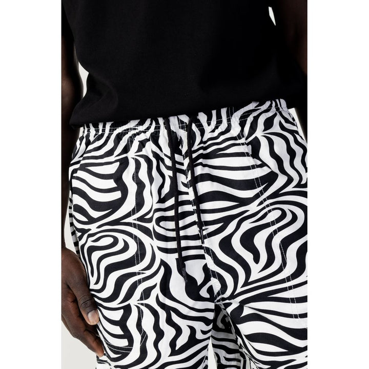 Dickies Black And White Recycled Polyester Bermuda Shorts