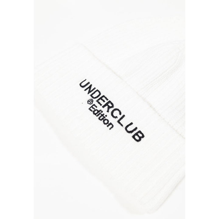 Underclub White Cotton Cap (Baseball Hat)