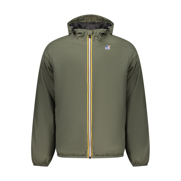 K-WAY Green Polyamide Jackets & Coat