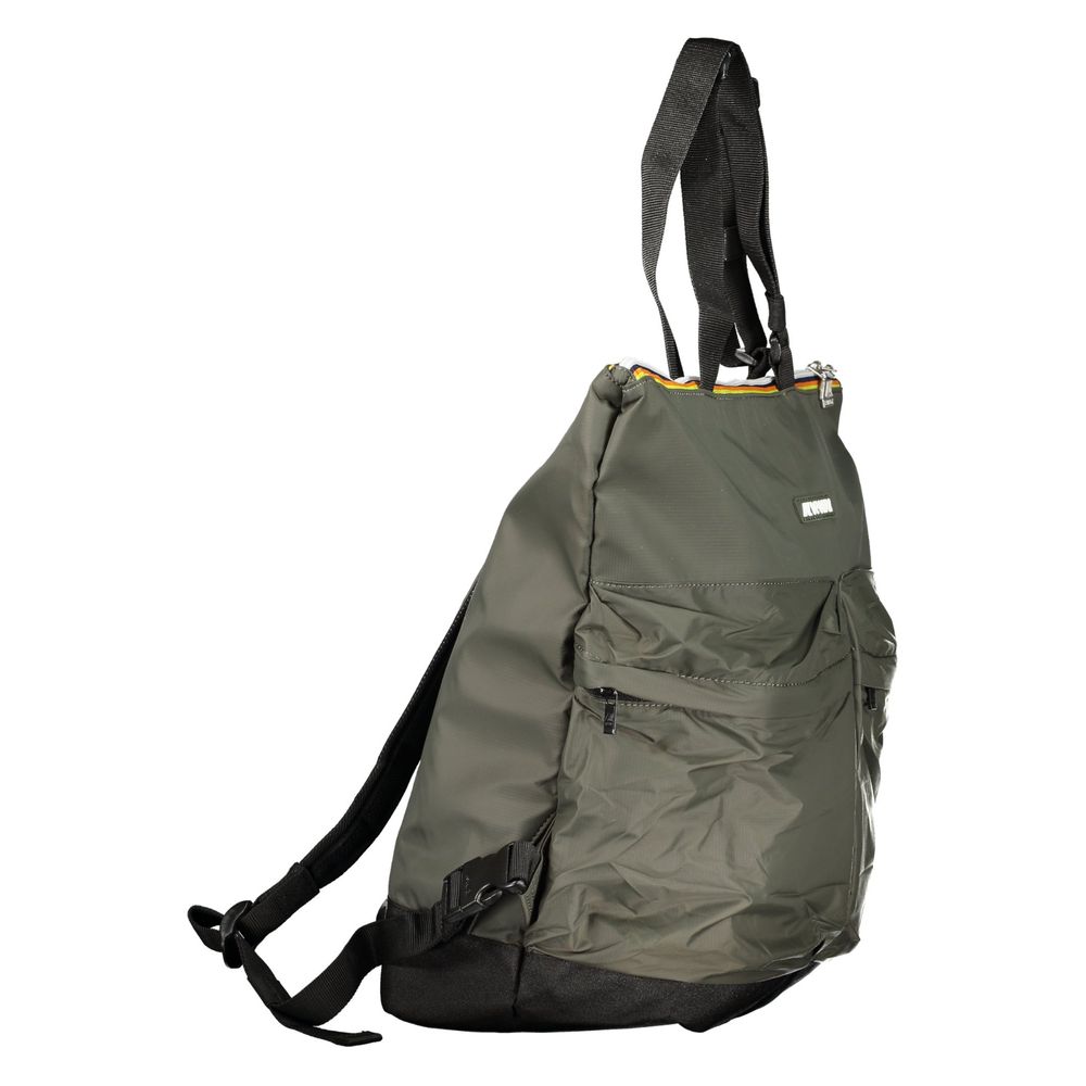 K-WAY Green Polyamide Backpack