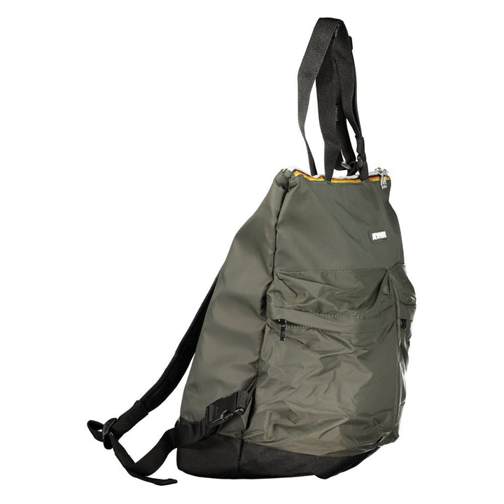 K-WAY Green Polyamide Backpack