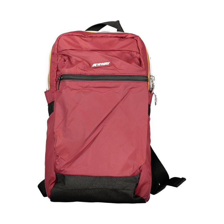 K-WAY Red Polyamide Backpack