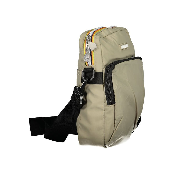 K-WAY Gray Polyamide Shoulder Bag