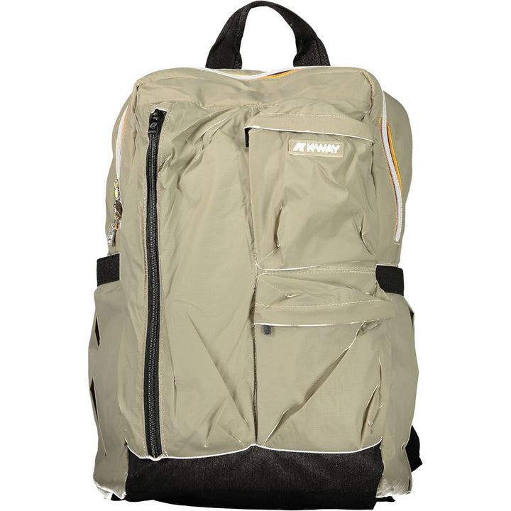 K-WAY Gray Polyamide Backpack
