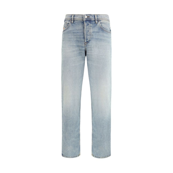 Diesel Blue Cotton Tapered Jeans