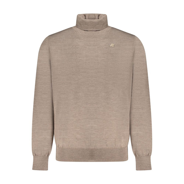 K-WAY Brown Wool Sweater