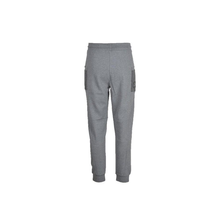 Bikkembergs Gray Cotton Joggers (Workout Pants)