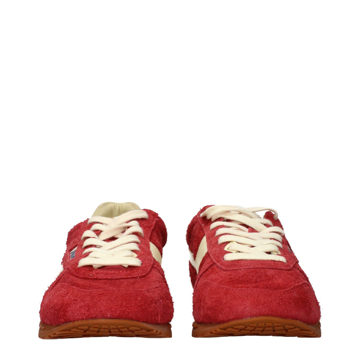 Autry Red Leather Sneakers