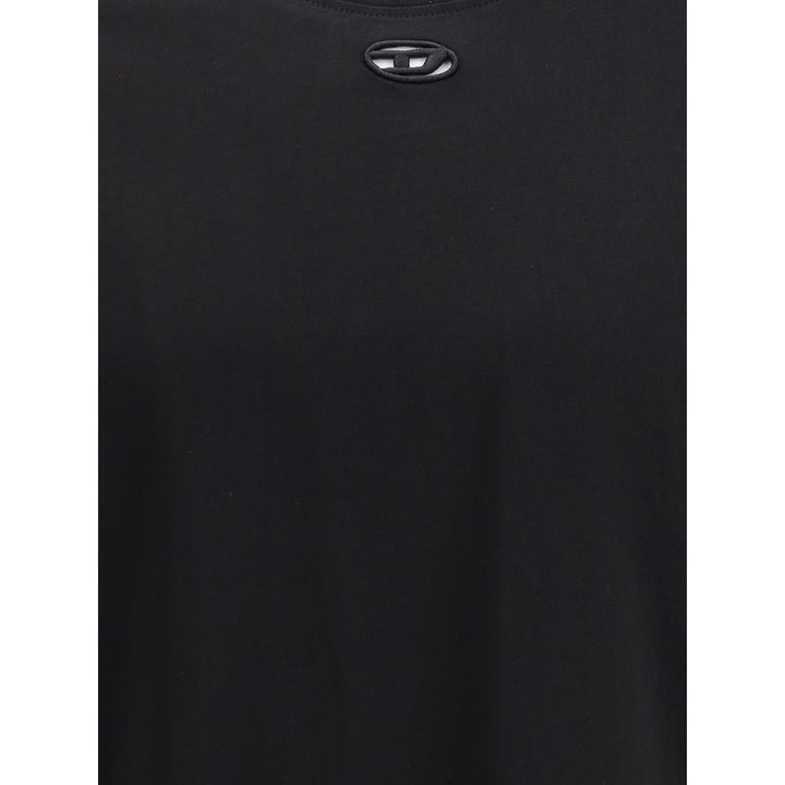 Diesel Black Cotton T-Shirt