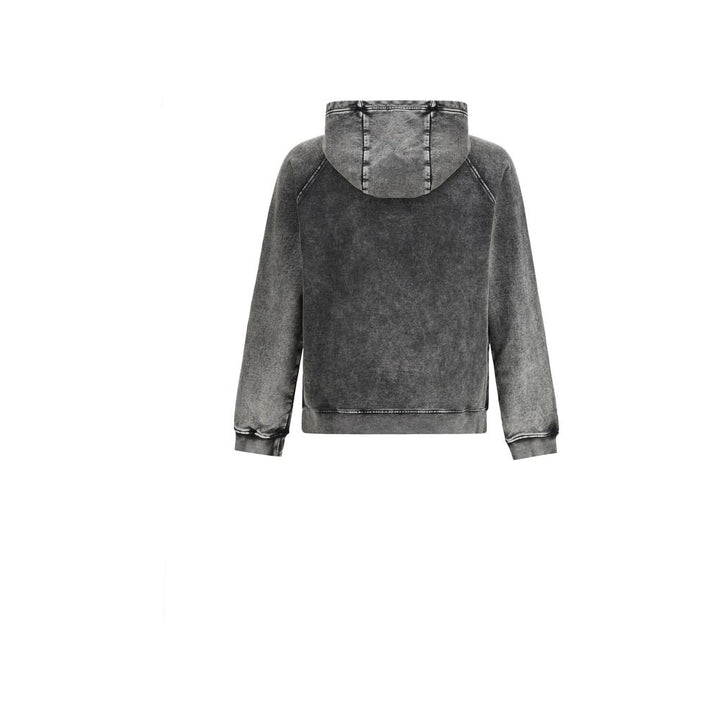 Diesel Gray Fabric Sweatshirt