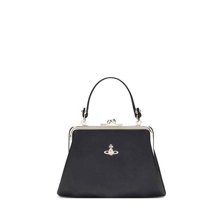 Vivienne Westwood Black Polyethylene Handbag