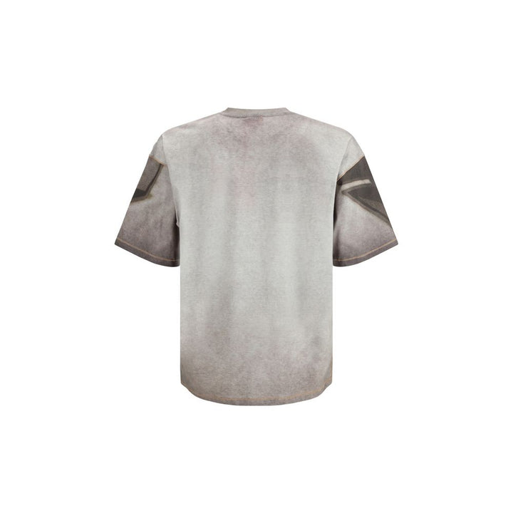 Diesel Gray Cotton T-Shirt