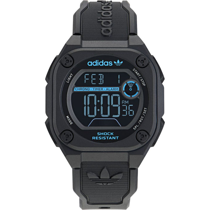 Adidas Gray Synthetic Digital Watch