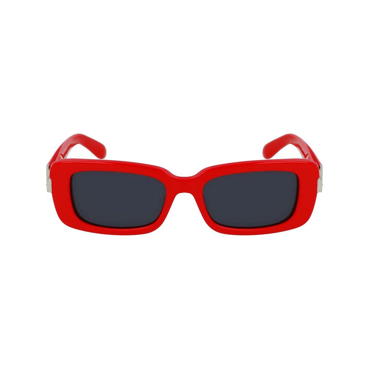 Ferragamo Red Acetate Sunglasses