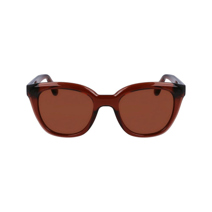 Ferragamo Brown Injected Sunglasses