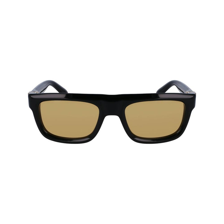 Ferragamo Black Acetate Sunglasses