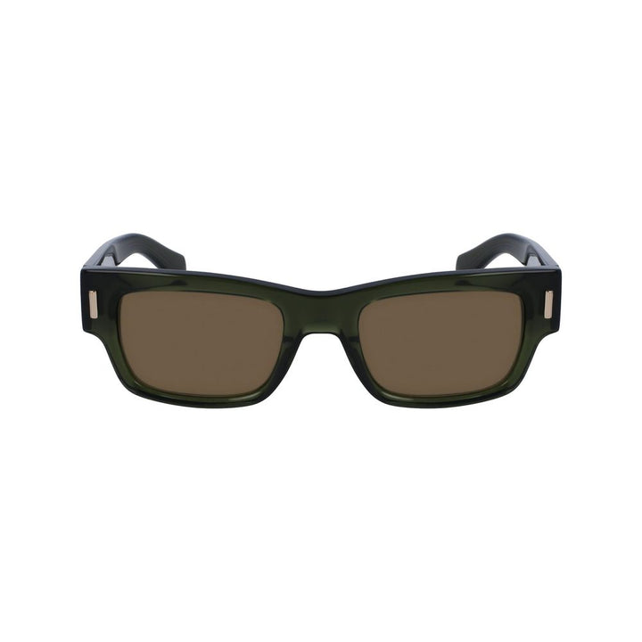 Ferragamo Brown Acetate Sunglasses