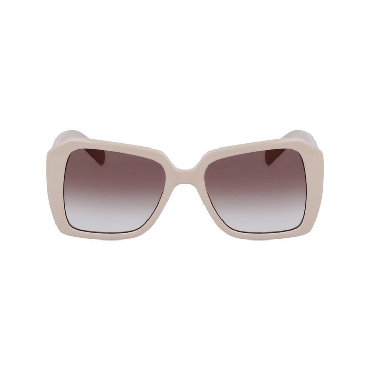 Karl Lagerfeld White Injected Sunglasses