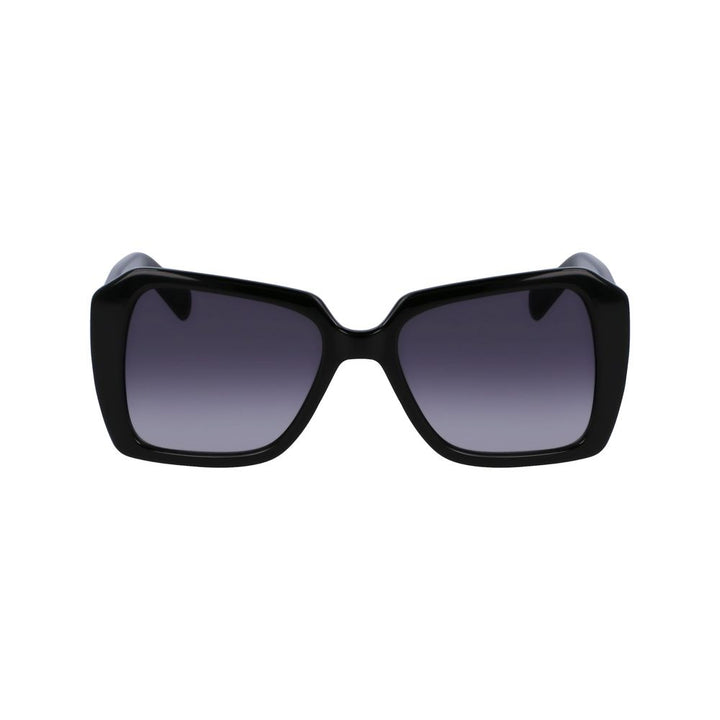 Karl Lagerfeld Black Injected Sunglasses