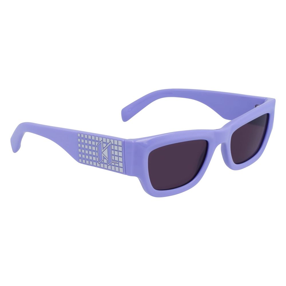 Karl Lagerfeld Purple Injected Sunglasses