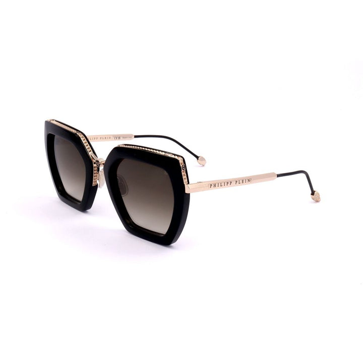 Philipp Plein Black Metal Sunglasses
