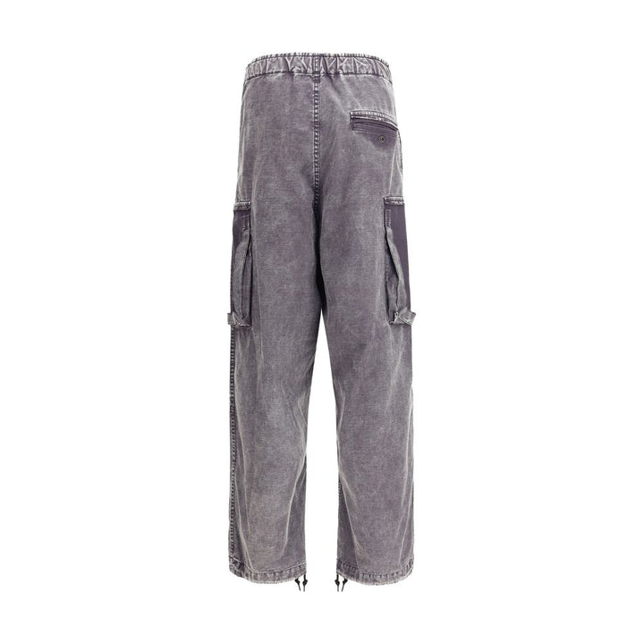 Maison Mihara Yasuhiro Black Cotton Cargo Pants