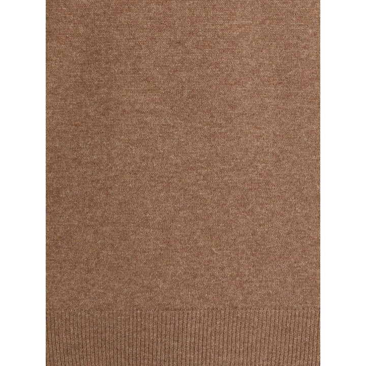 Aragona Cashmere Brown Merino Wool Sweatshirt