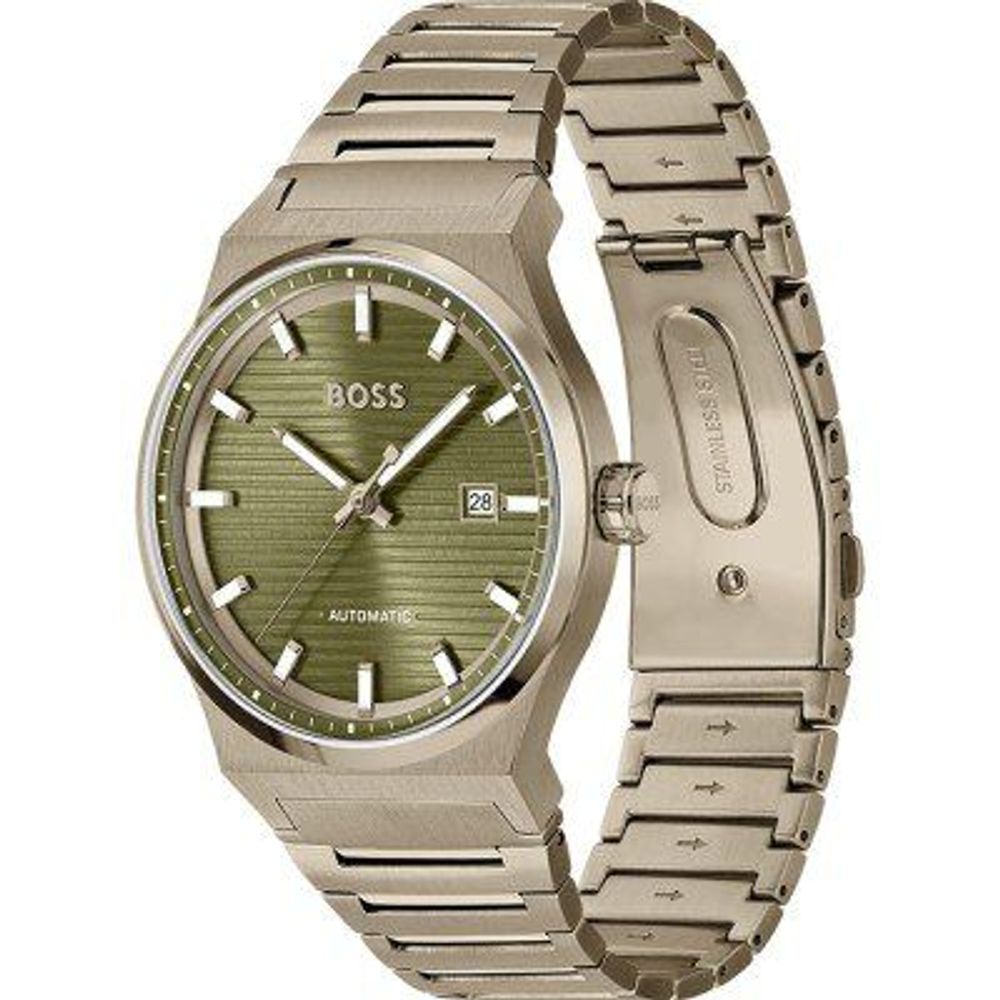 Hugo Boss Gold Stainless Steel Dress Watch