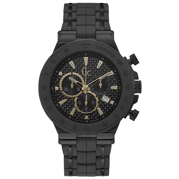 GC Black Stainless Steel Sport Watch
