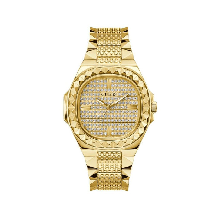 Guess Gold Stainless Steel Dress Watch