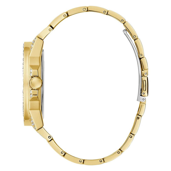 Guess Gold Stainless Steel Dress Watch