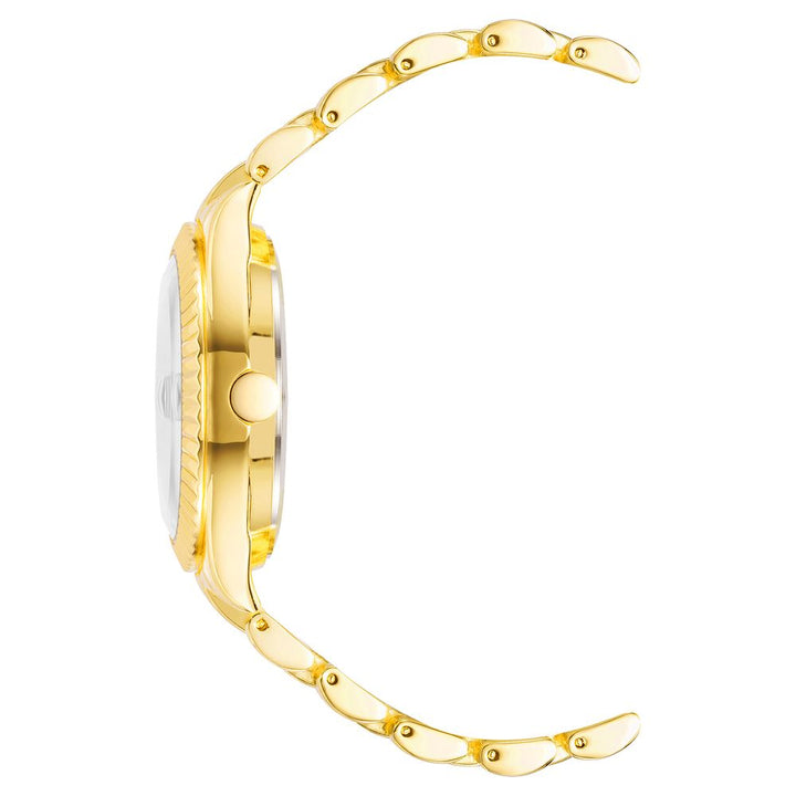 Nine West Gold Metal Bracelet Watch