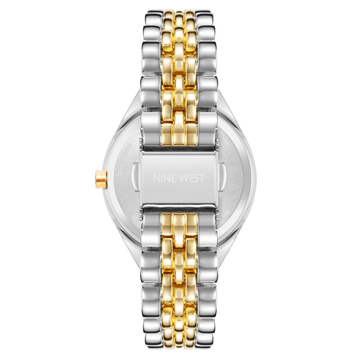 Nine West Multicolor Metal Dress Watch