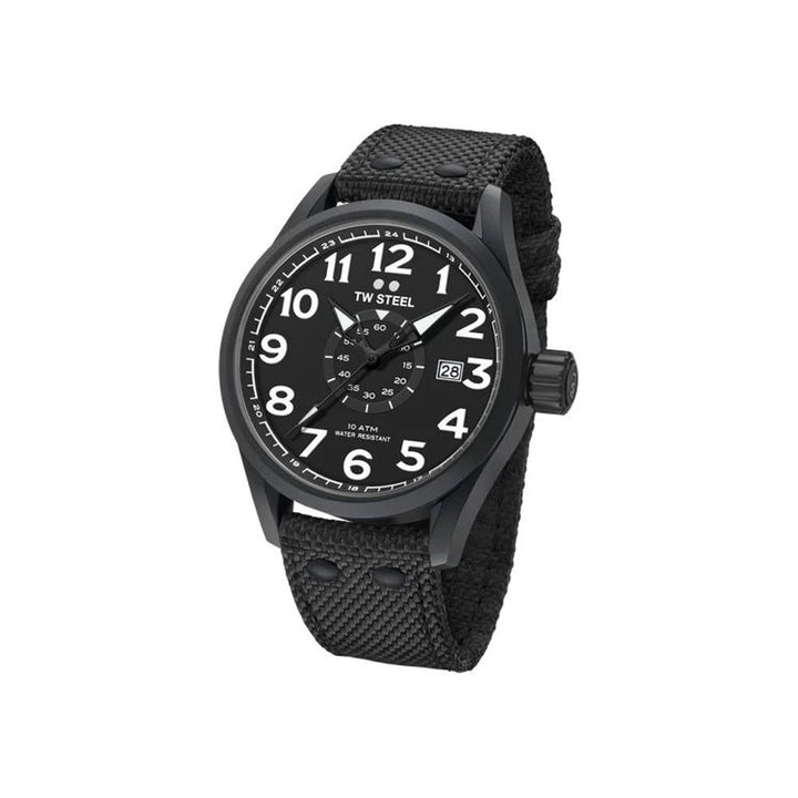 TW Steel Black Fabric Sport Watch