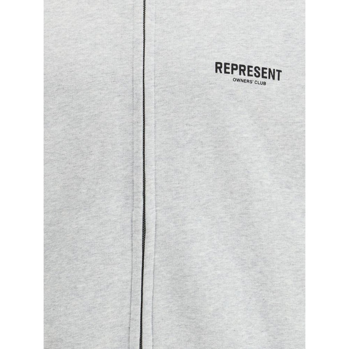 Represent Gray Cotton Sweatshirt