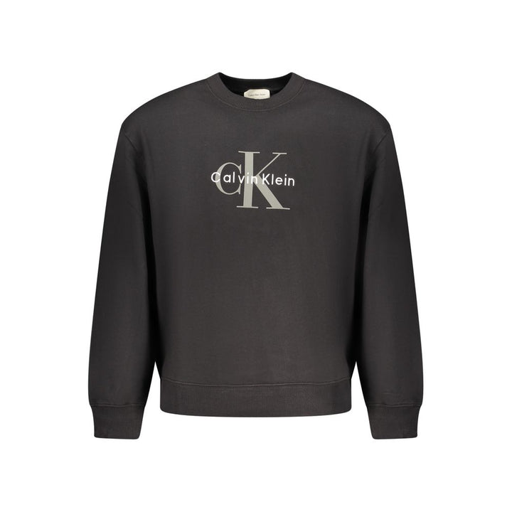 Calvin Klein Black Cotton Sweatshirt