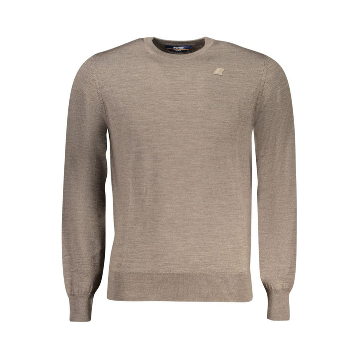 K-WAY Brown Wool Sweater