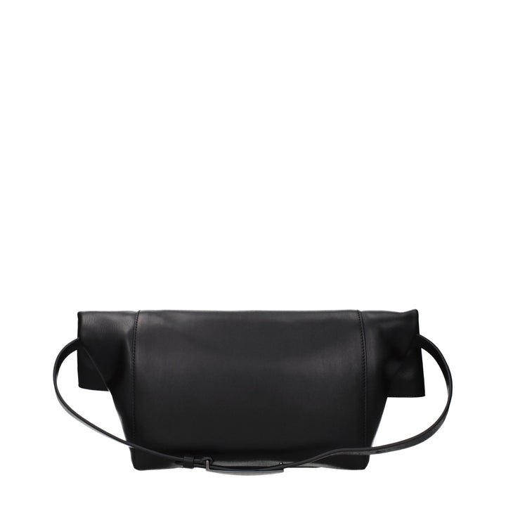 Max Mara Black Leather Shoulder Bag