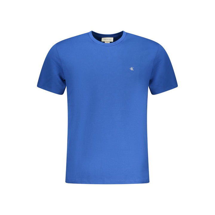 Calvin Klein Blue Cotton T-Shirt