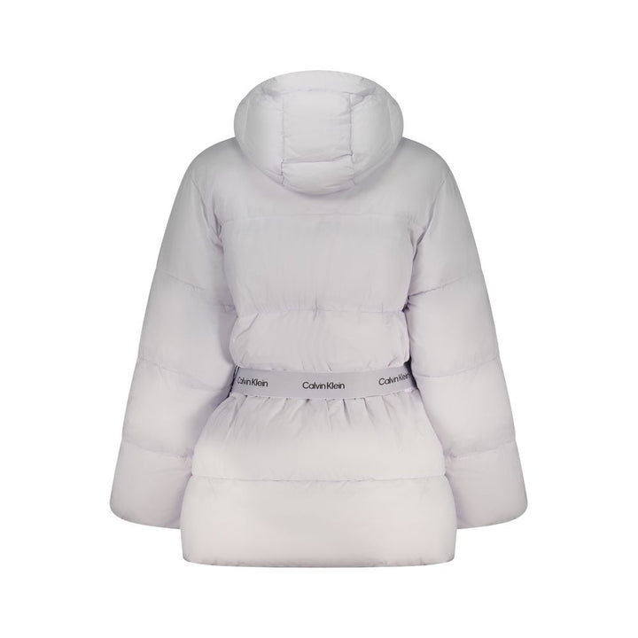 Calvin Klein Purple Nylon Jackets & Coat