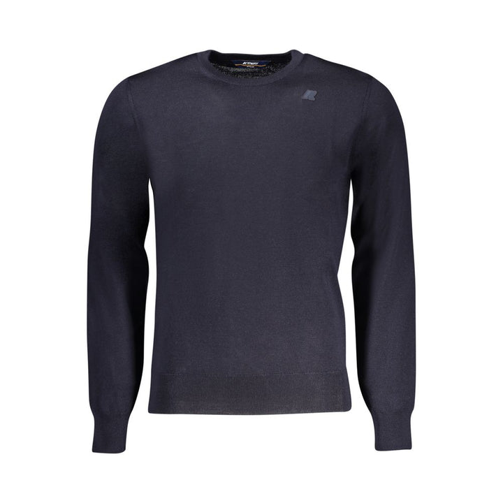 K-WAY Blue Wool Sweater